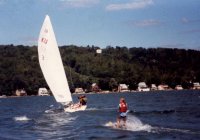 Sailboat Skiing