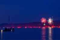 Fireworks over Keuka