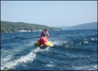 Hot Doggin' on Keuka Lake